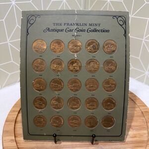 The Franklin Mint Antique Car Coin Collection - Series 1 - Bronze -‎ 1901-1925